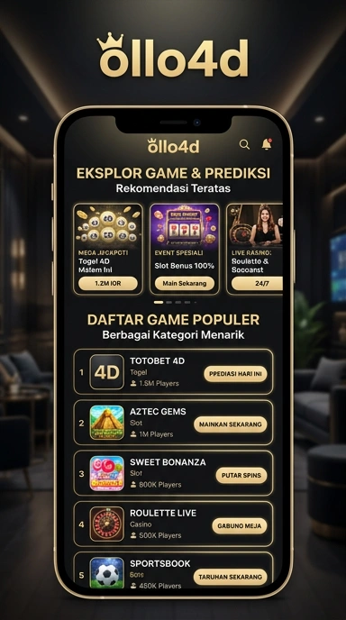 ollo4d — Halaman Indeks Aplikasi Populer & Kanal Uji Terbaik Indonesia