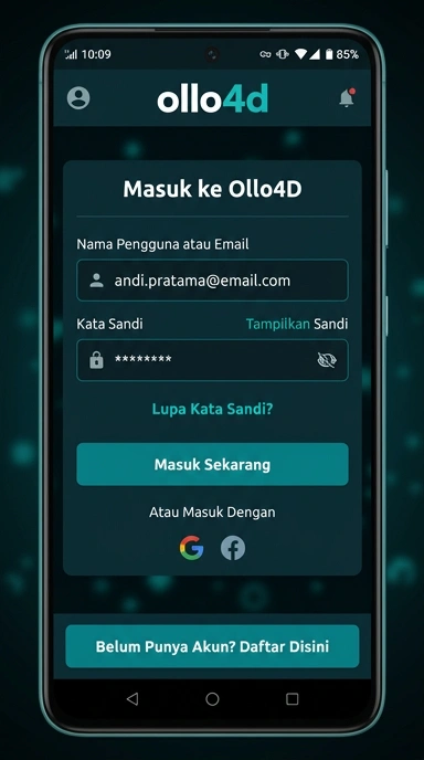 Masuk Akun ollo4d, Akses Lebih Mudah untuk Pengguna Android